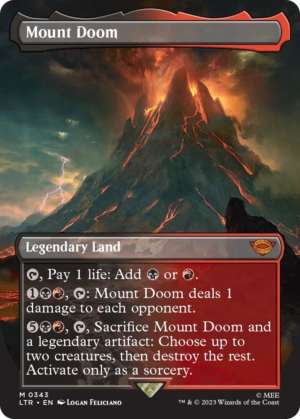 Mount Doom (Borderless)
