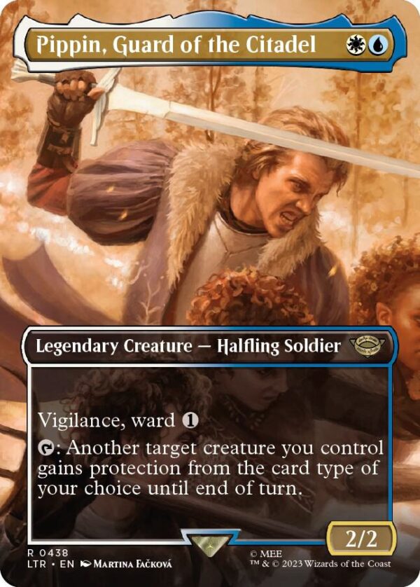 Pippin, Guard of the Citadel (Borderless) - Universes Beyond: The Lord of the Rings: Tales of Middle-earth