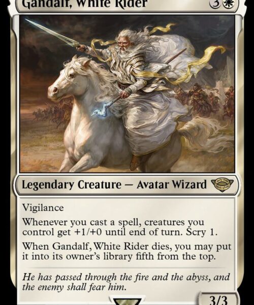 Gandalf, White Rider - Universes Beyond: The Lord of the Rings: Tales of Middle-earth