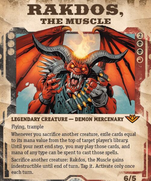 Rakdos, the Muscle (Showcase)